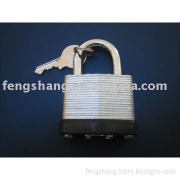 steel laminated padlock